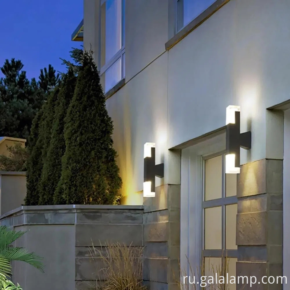 Элегантная настенная настенная тарелка с водонепроницаемой дизайном для круглогодичного использования лампы